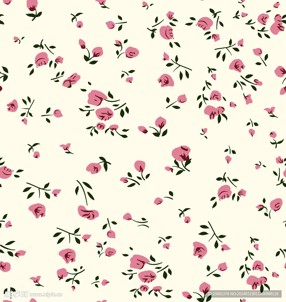 乱花   无缝   小碎花  