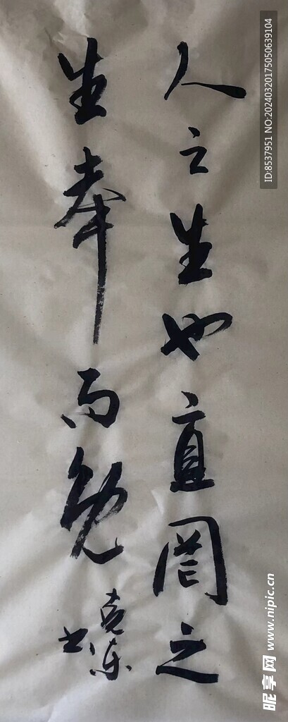 人生  杨克东书法 鸿鹄图片