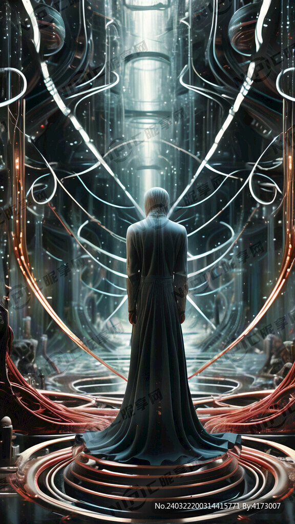 浩翰宇宙中很多经络一样的线