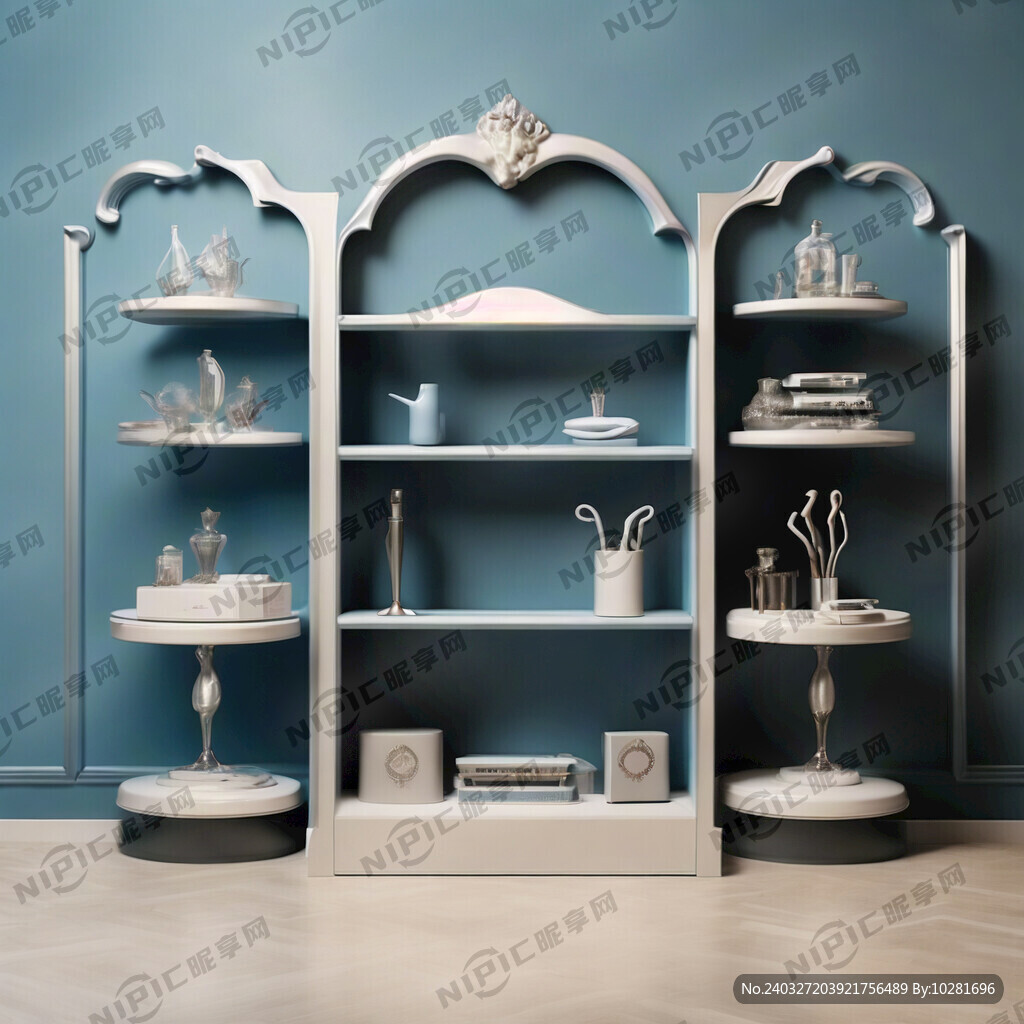 豪华型空的产品展示架子