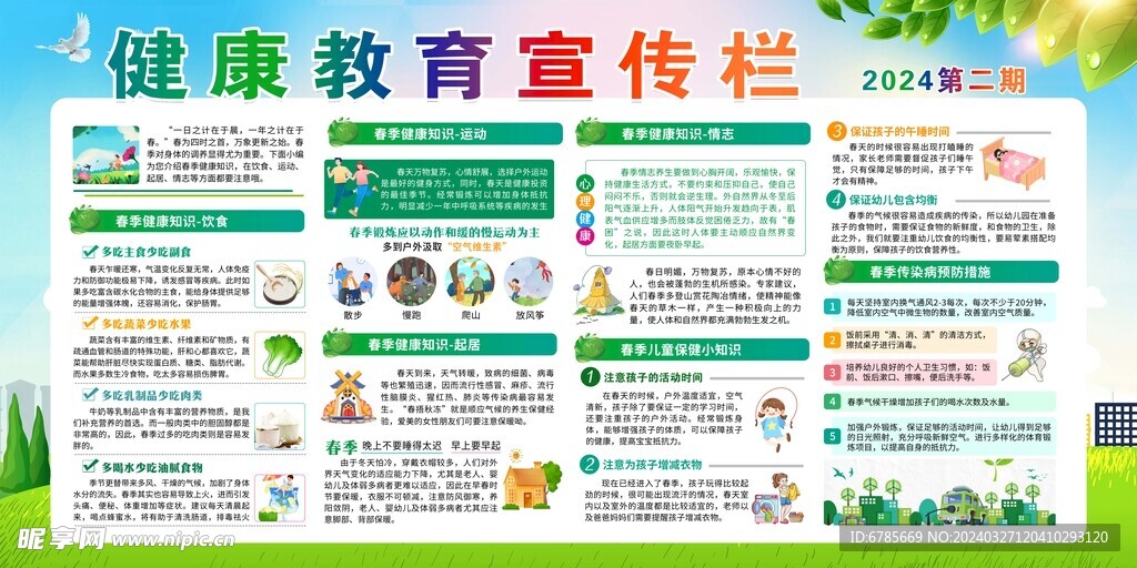 健康教育宣传栏