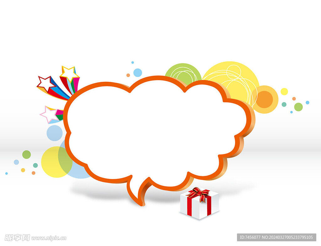 矢量会话框背景素材