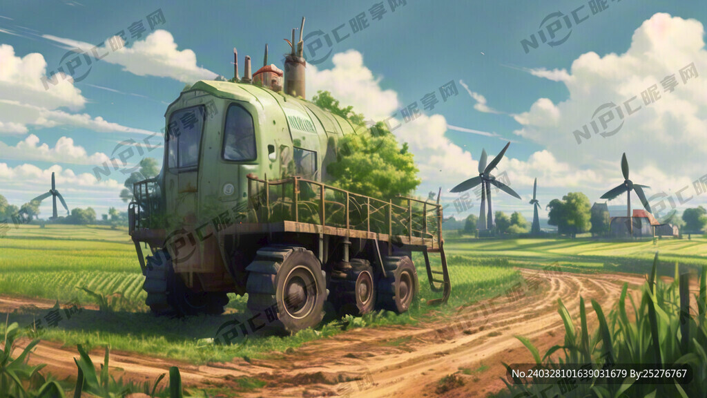 农田 漫画 环境保护