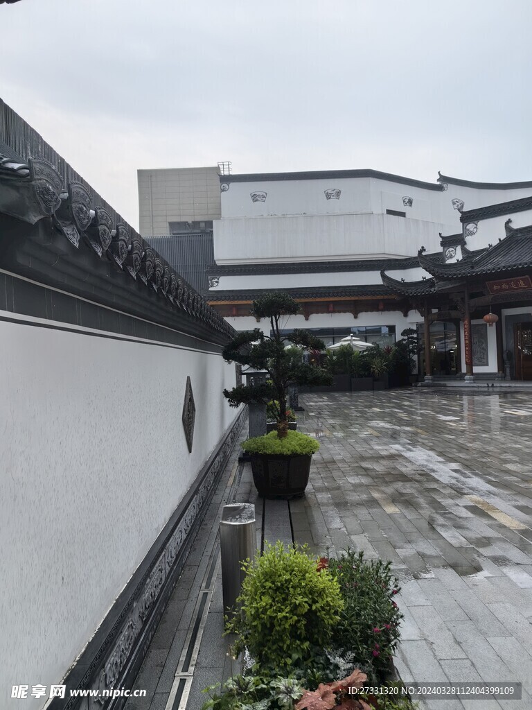 仿古徽派建筑