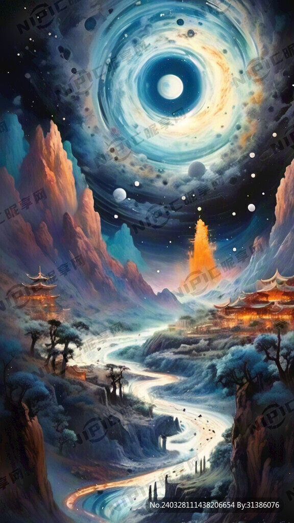 混沌初开 女娲补天 日月星城