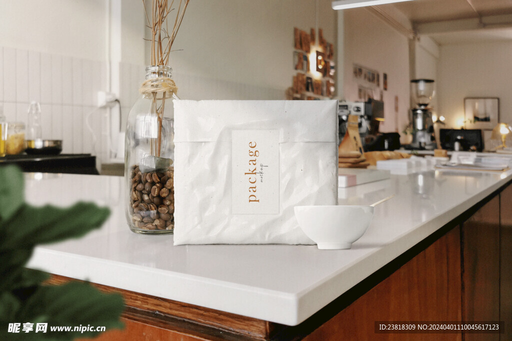 卡片名片海报纸袋文创贴图样机