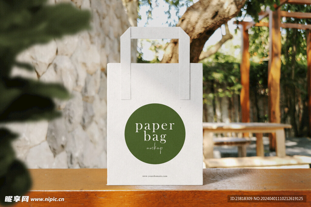 卡片名片海报纸袋文创贴图样机