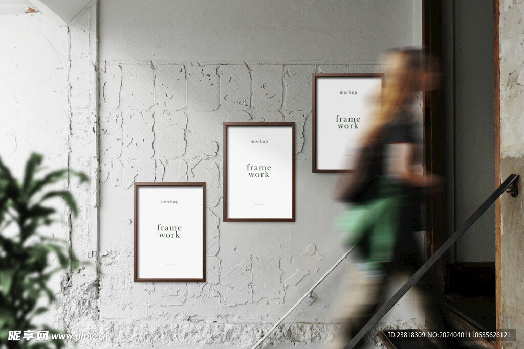 卡片名片海报纸袋文创贴图样机