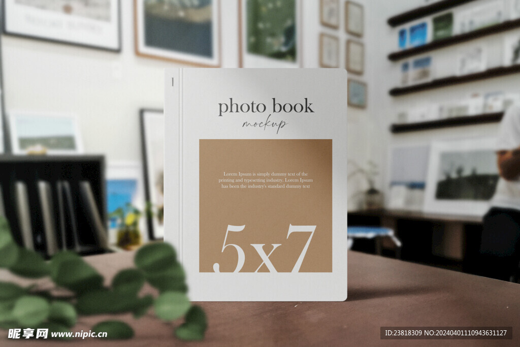 卡片名片海报纸袋文创贴图样机