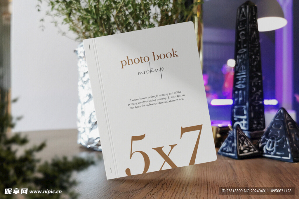 卡片名片海报纸袋文创贴图样机