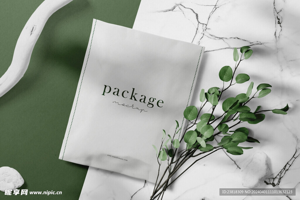 卡片名片海报纸袋文创贴图样机