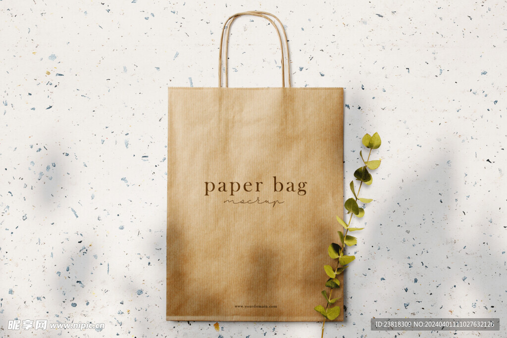 卡片名片海报纸袋文创贴图样机