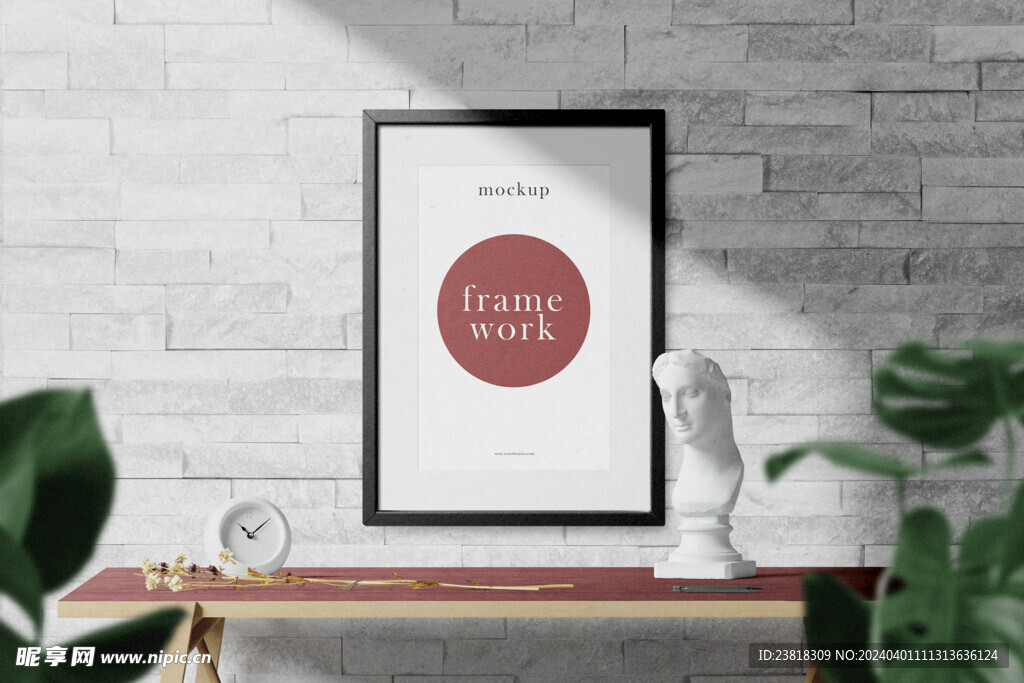 卡片名片海报纸袋文创贴图样机