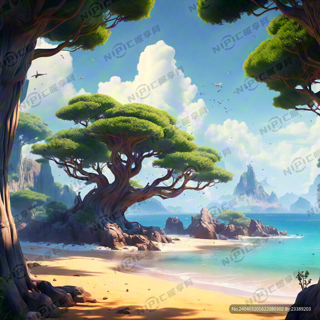 游戏梦幻唯美新中式风景 超高清