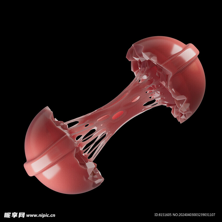 质感糖果拉丝裂开粘稠png透明