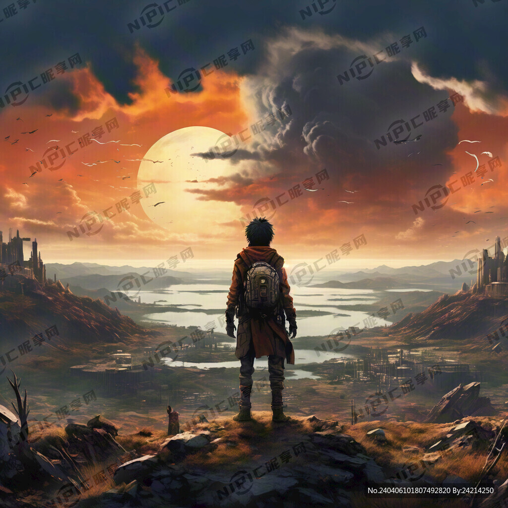 朋克风末日世界