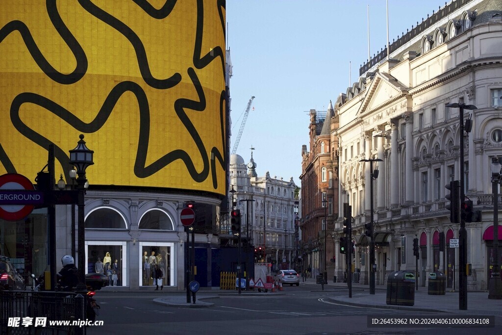 户外广告样机模板