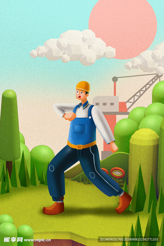 五一劳动节海报