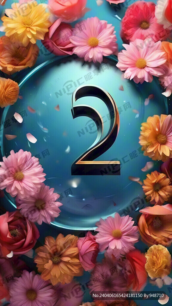 18周年庆 标志 花样年华