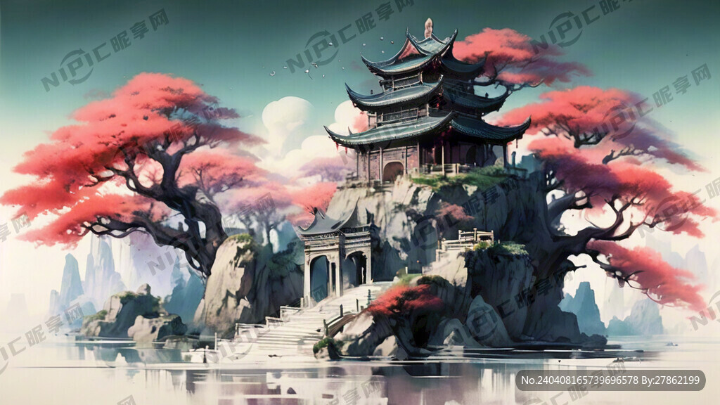 修仙世界 毛笔字 武侠 中国风