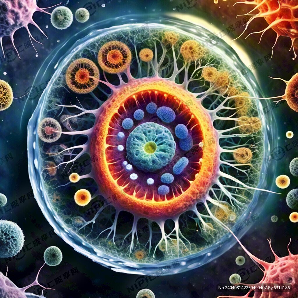 显微镜下可以看到细胞拓展出细胞