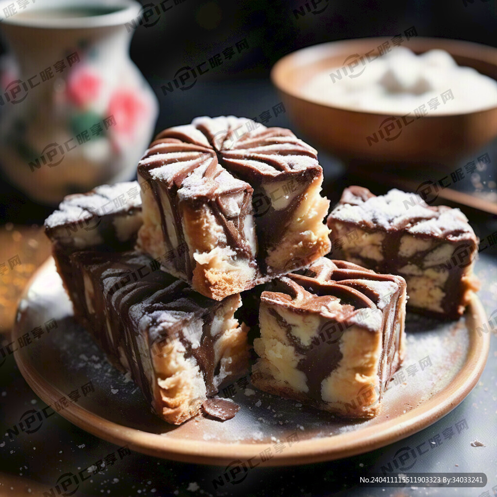 巧克力味牛奶雪花酥