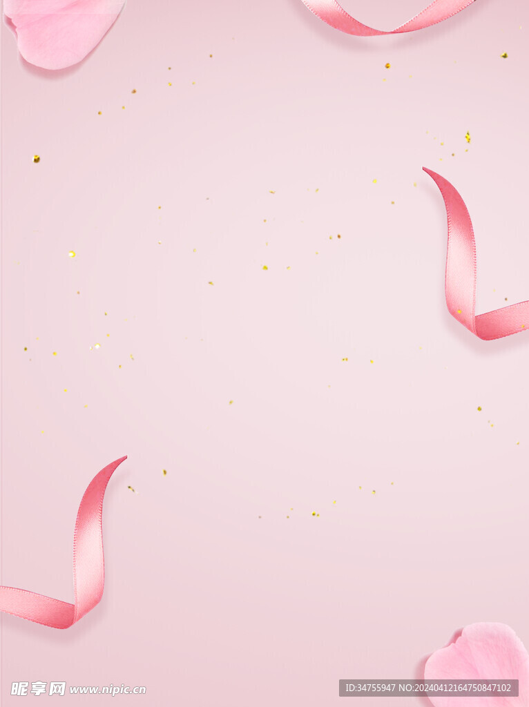 七夕情人节浪漫梦幻鲜花婚礼贺卡