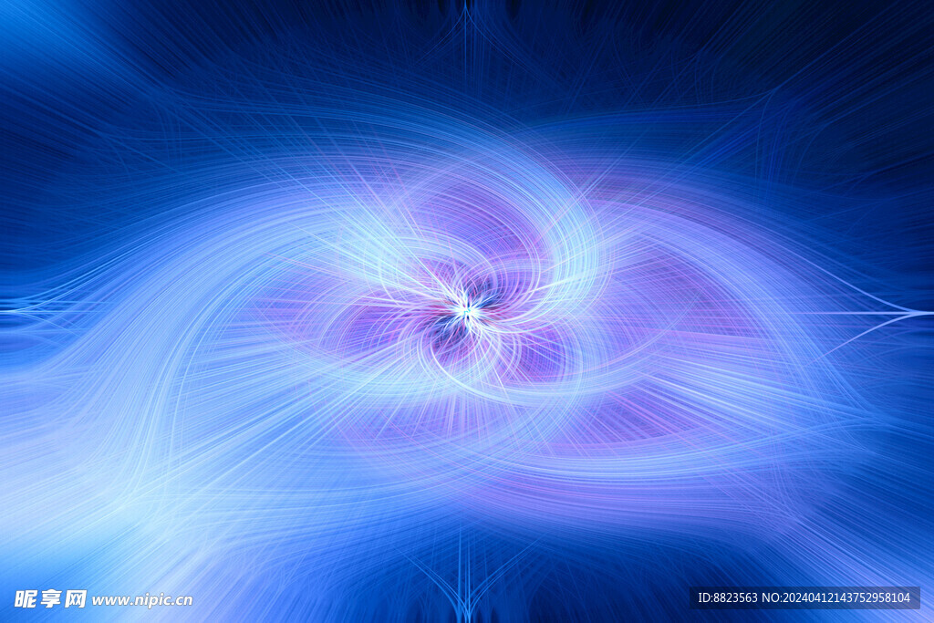 蓝色炫光背景