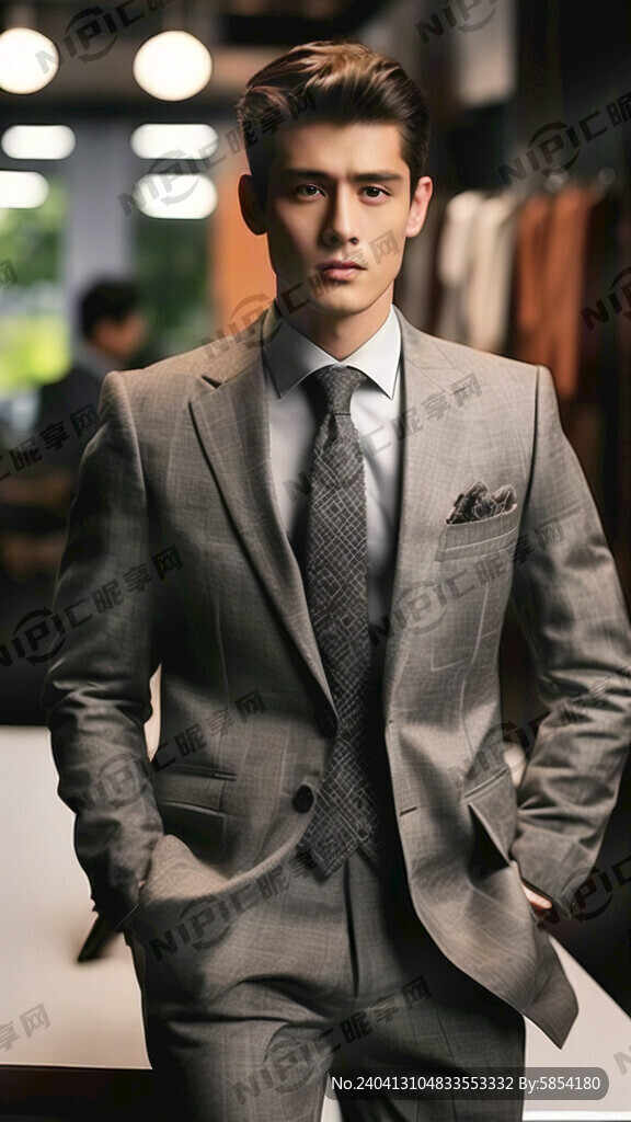 男西装形象代言人 真实