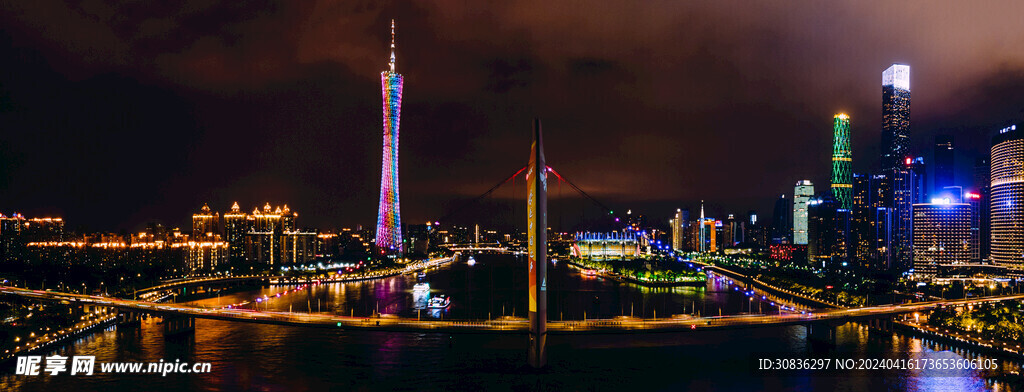 广州地标夜景