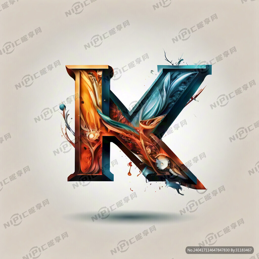 字母 创意传媒标志