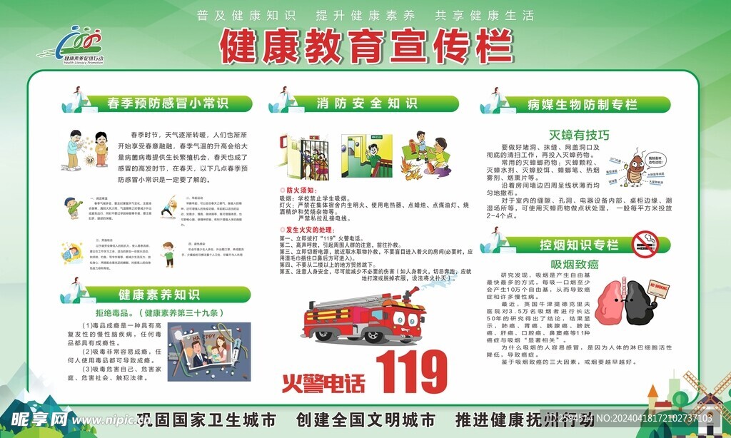 健康教育宣传栏