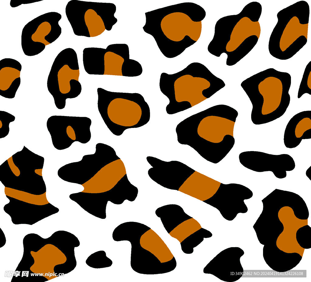 豹纹色块