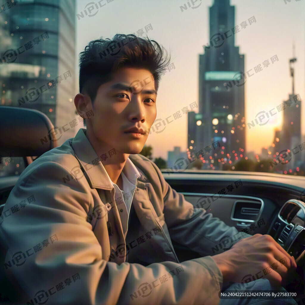 一位帅哥驾驶轿车 杰作 获奖