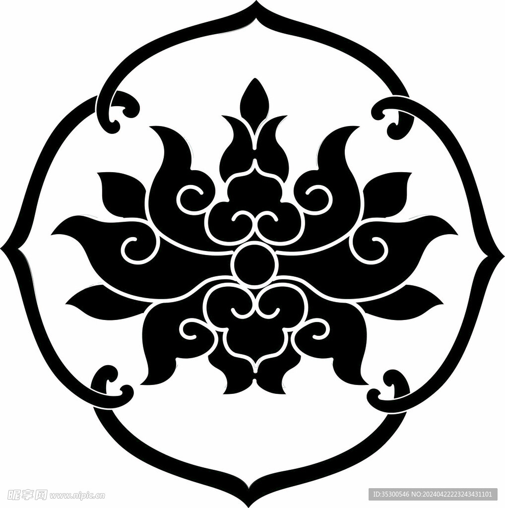 中国风传统祥云图案