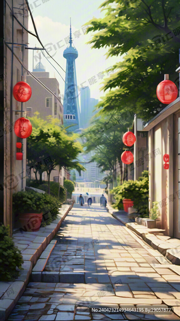 画面清新简约青岛特色