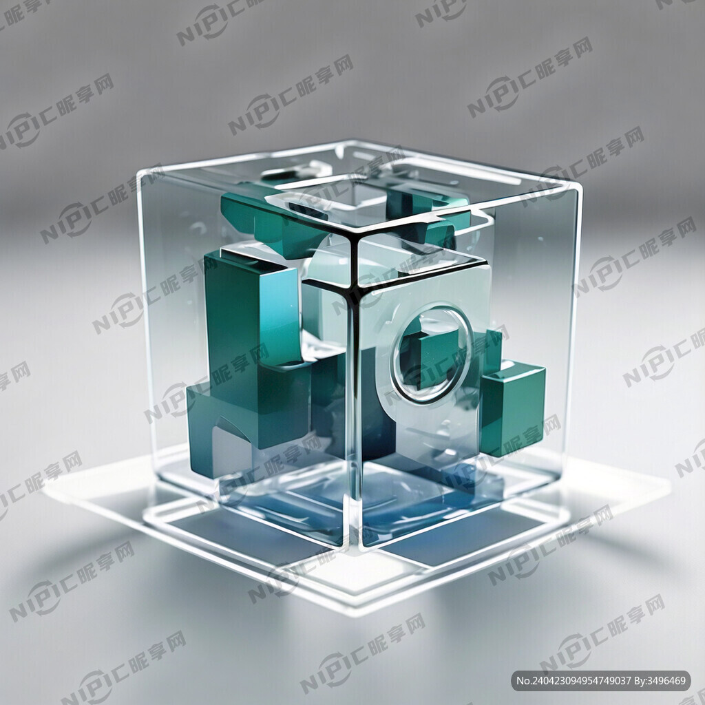 立体图标 元素名称 透明玻璃