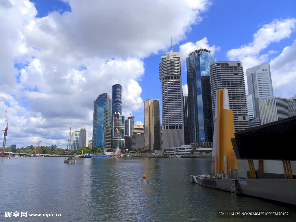 澳大利亚布里斯班城市风光