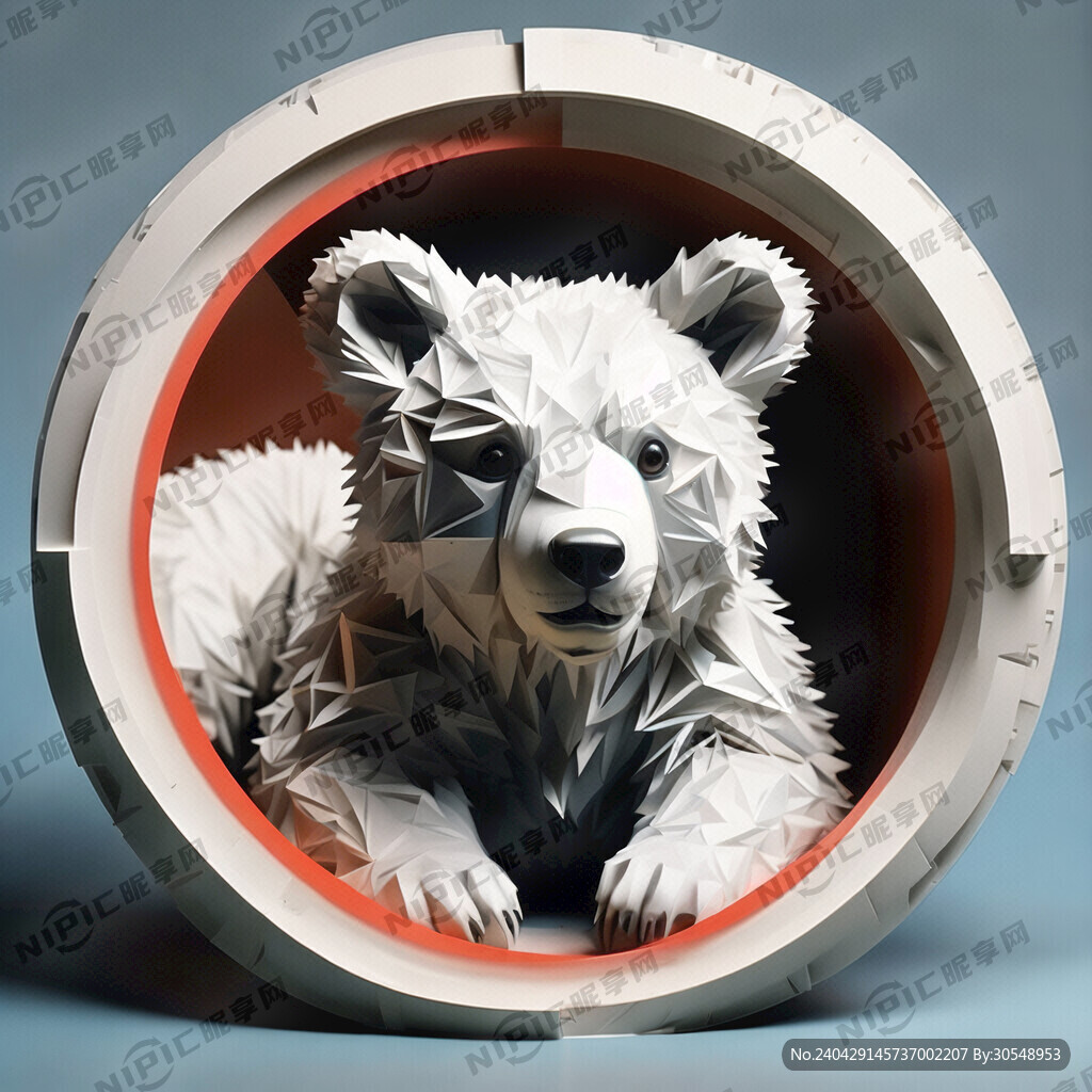 在圆形范围内 立体效果明显