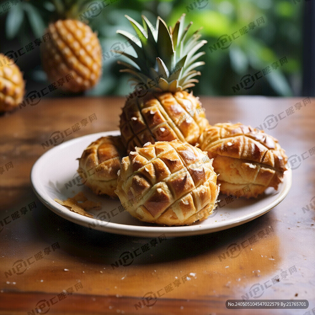 菠萝酥 里面是菠萝馅料