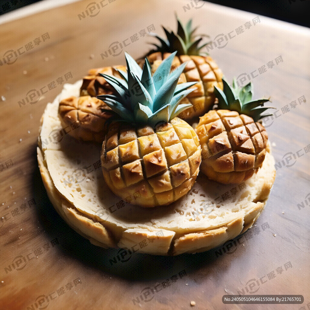 菠萝酥 里面是菠萝馅料