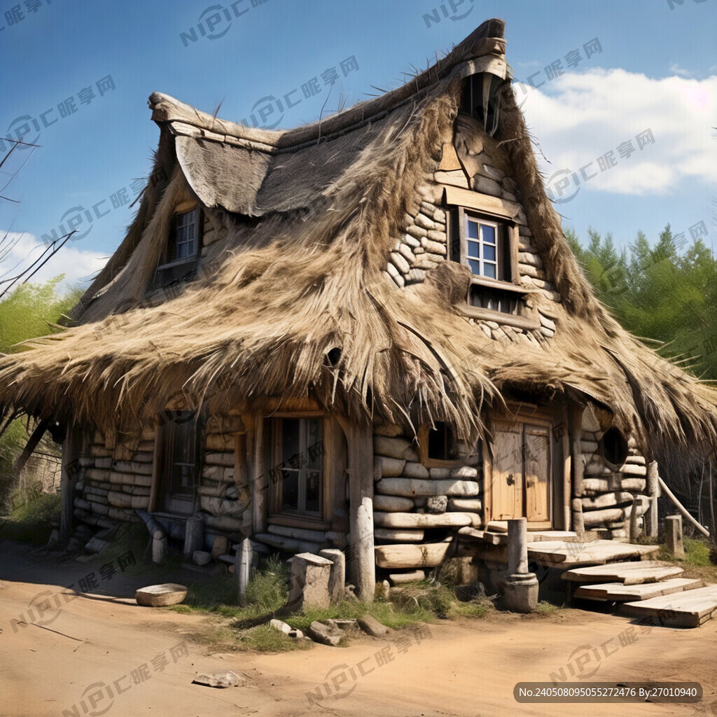 茅草屋 屋顶 东北 老房子