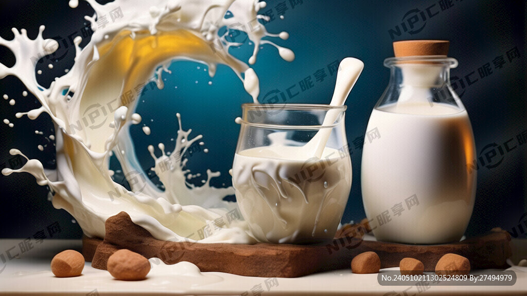 牛奶和鱼油的创意结合