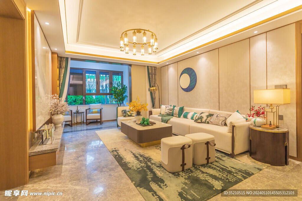 地产中式样板房