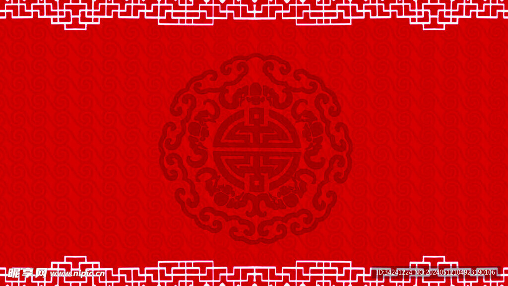 红色背景