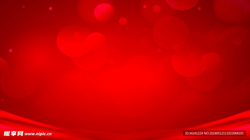 红色背景