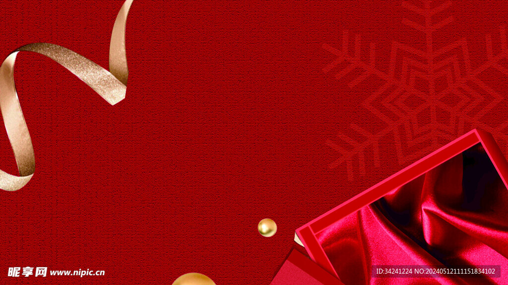 红色背景