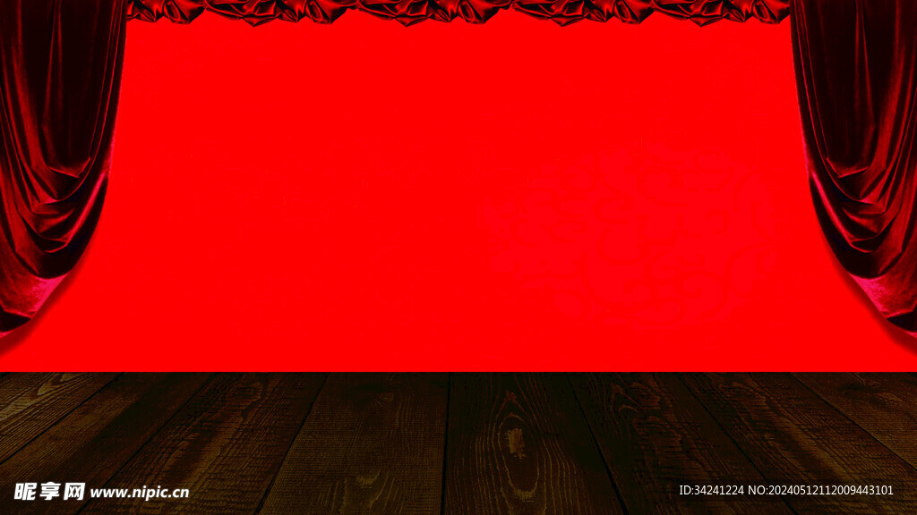 红色背景