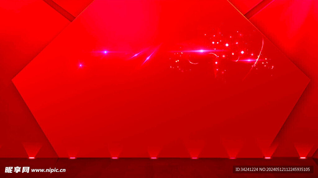 红色背景