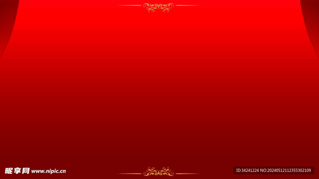 红色背景